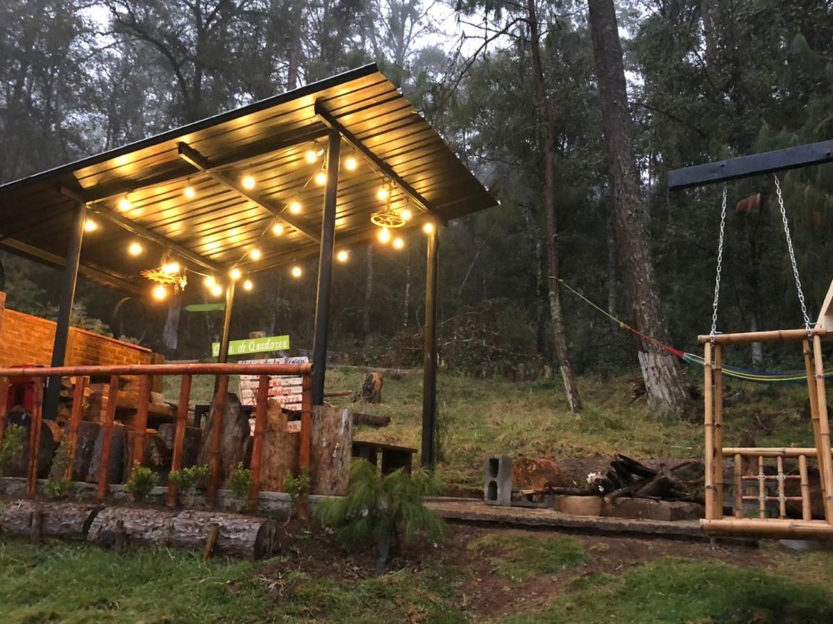 Cabana Romantica En El Bosque! Acaxochitlán 外观 照片