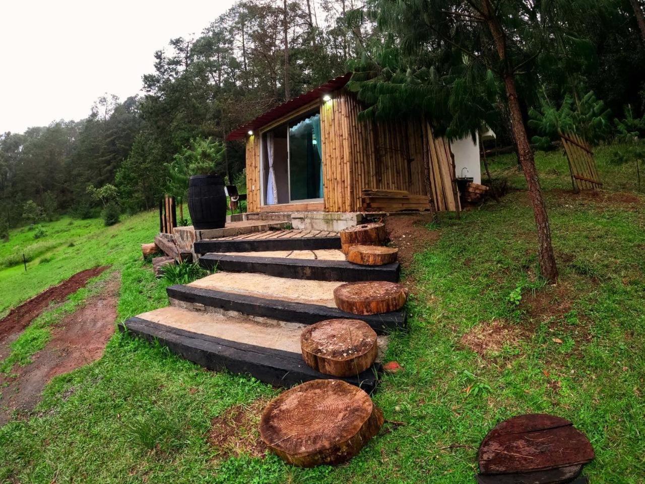 Cabana Romantica En El Bosque! Acaxochitlán 外观 照片